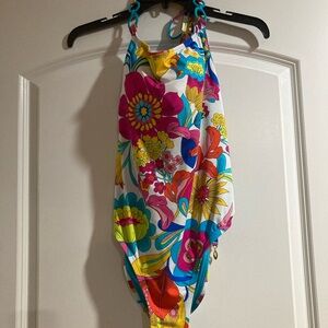Trina Turk One piece swim suit NWT $188 size 12